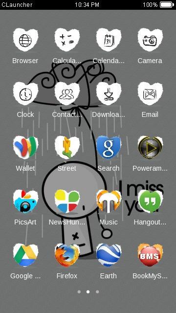 Miss You Mood Theme HD