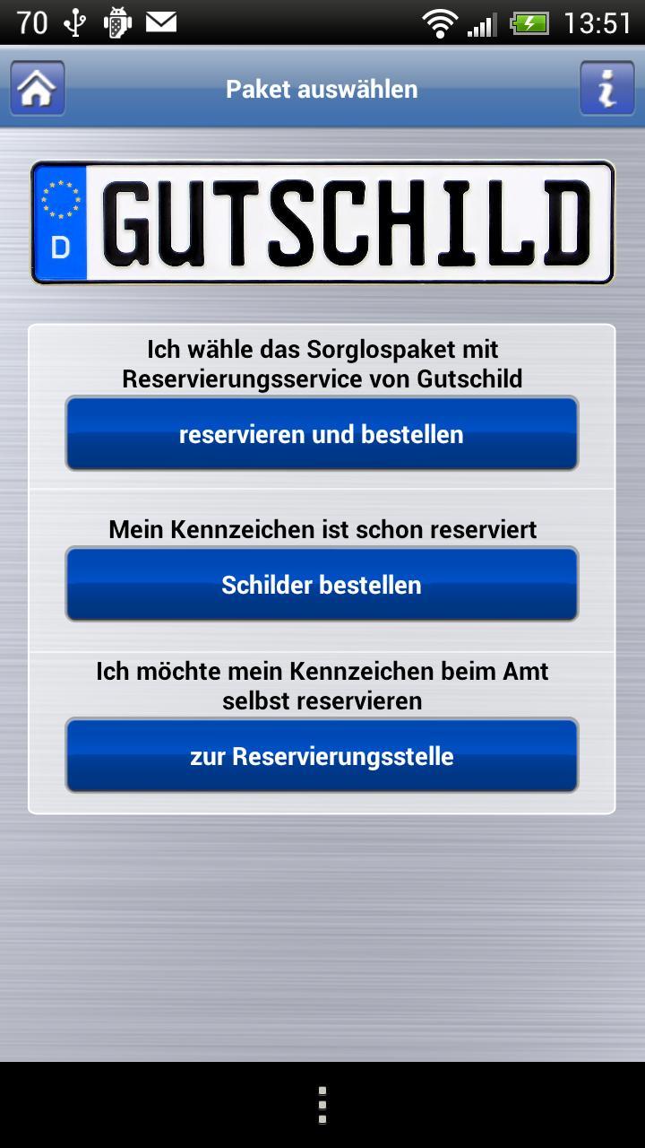 Gutschild Wunschkennzeichen