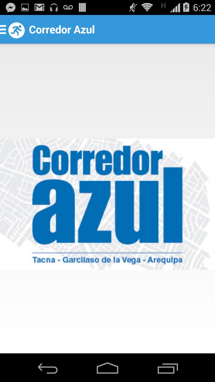 Corredor Azul