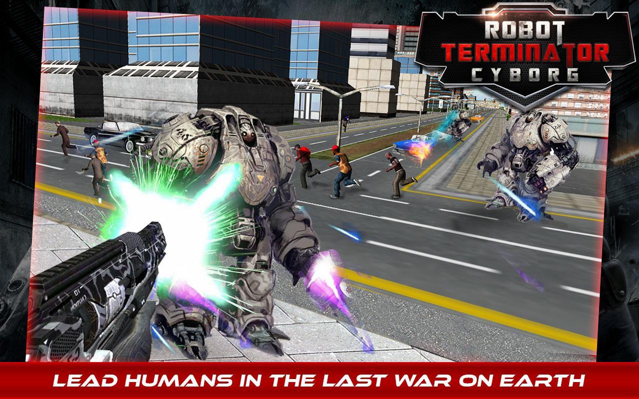 Robot Terminator Cyborg