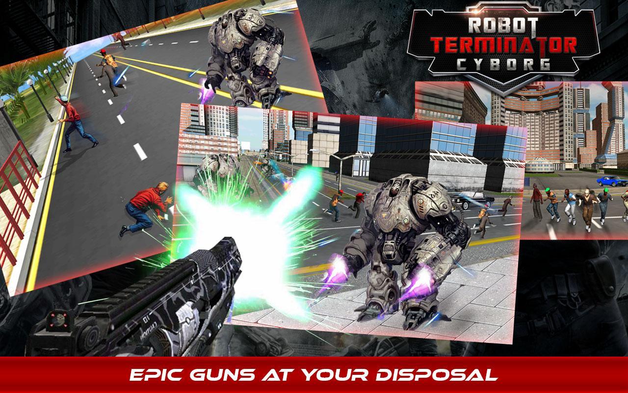 Robot Terminator Cyborg