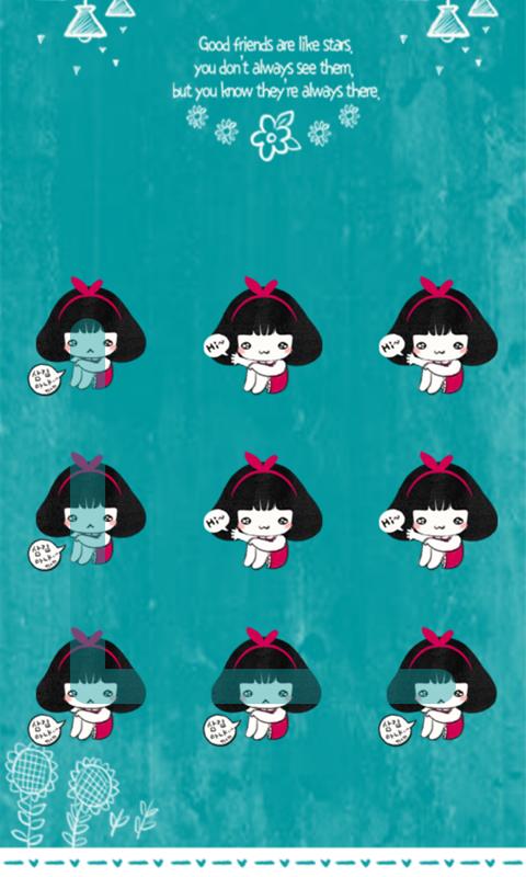 Ribbon girl Darongi protector