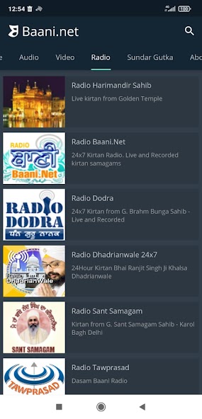 Baani.Net Live Gurbani Kirtan