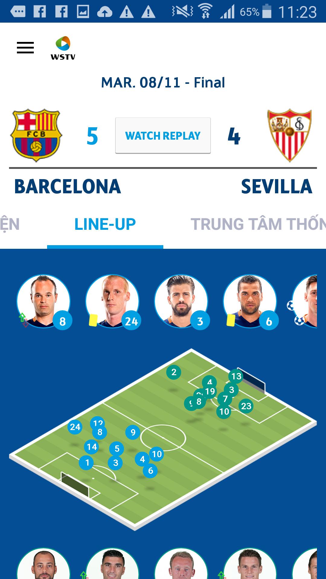 WS Television Sports Channel