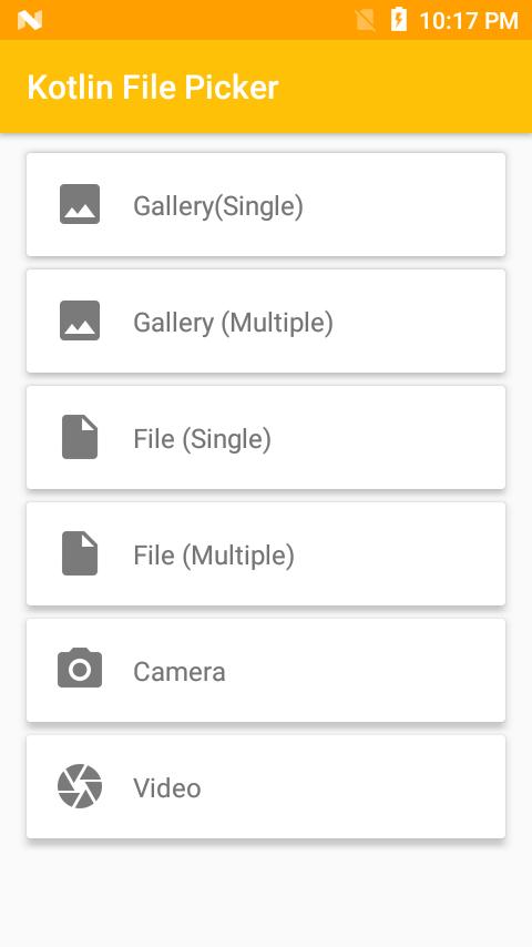 Kotlin File Picker