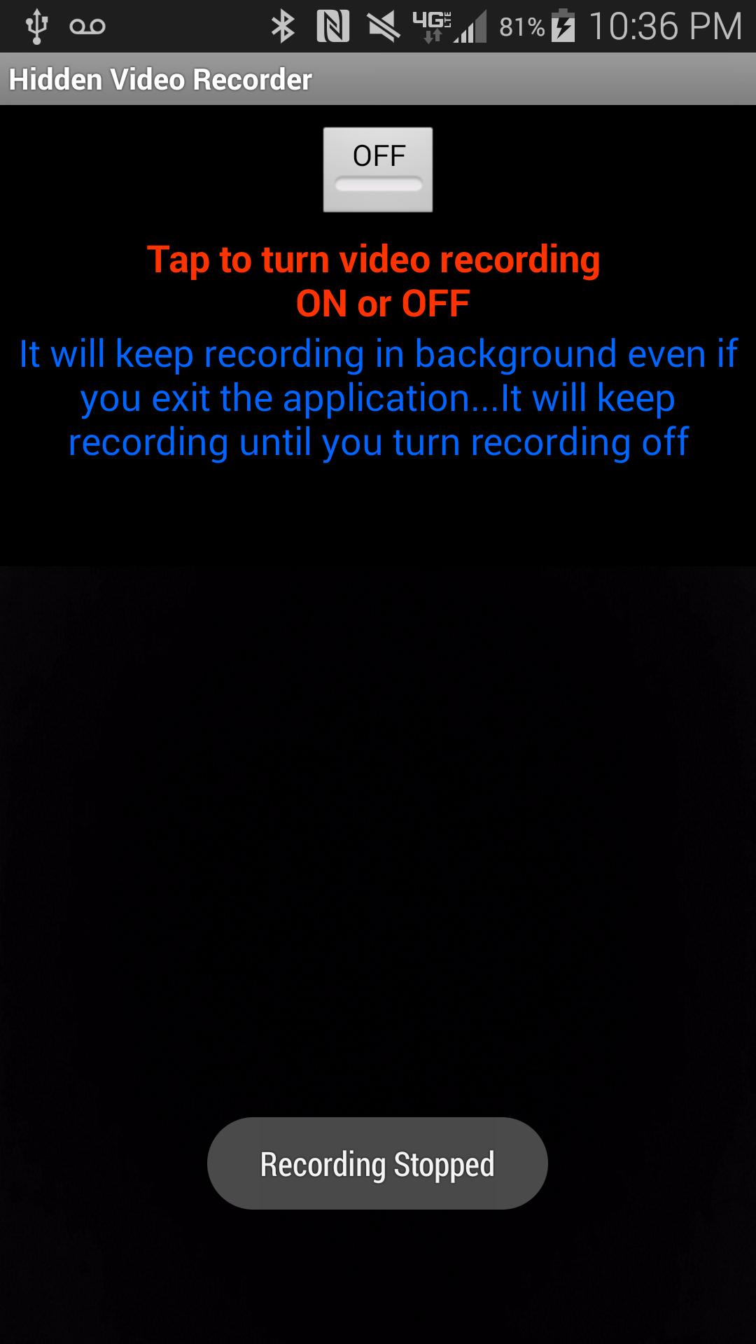 Hidden Video Recorder