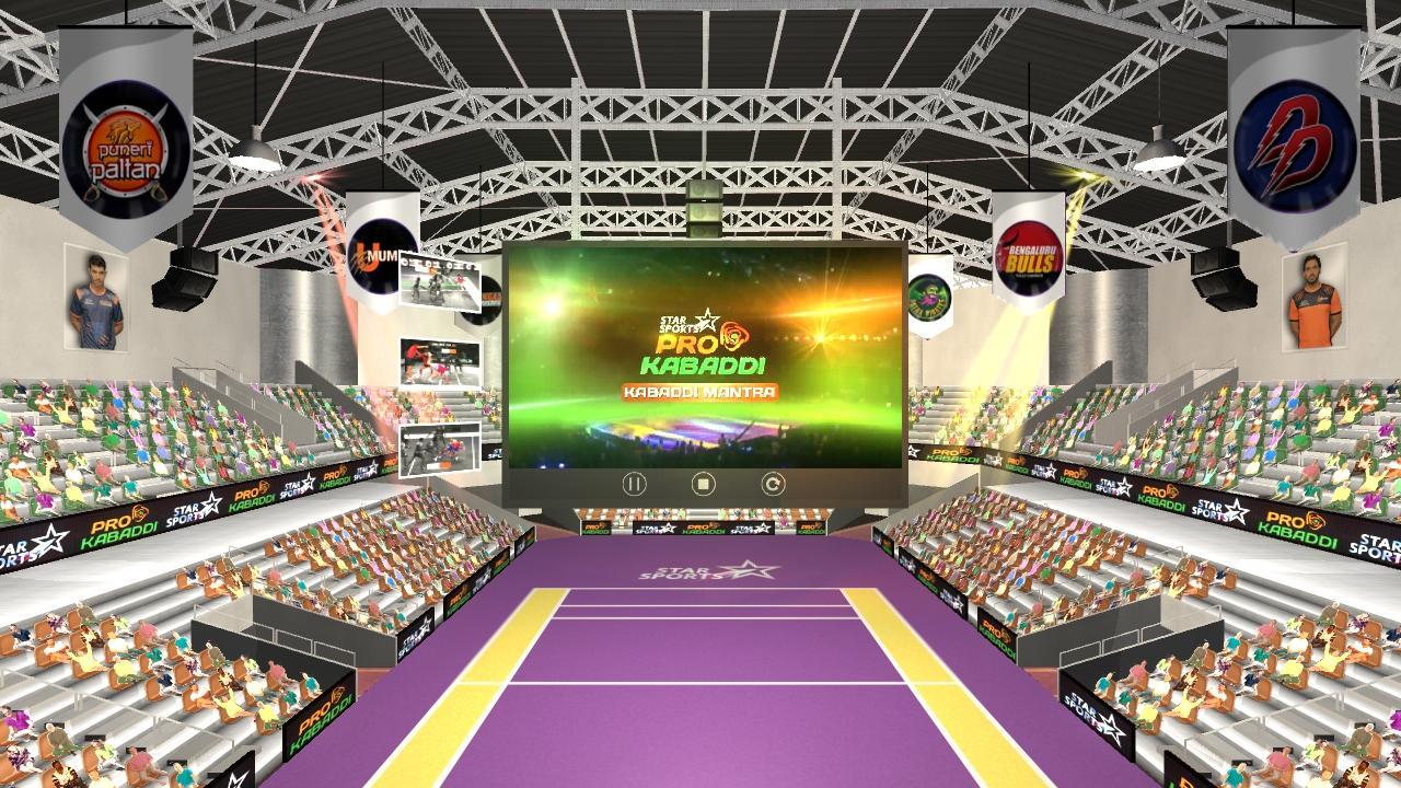 Star Sports Pro Kabaddi in 3D