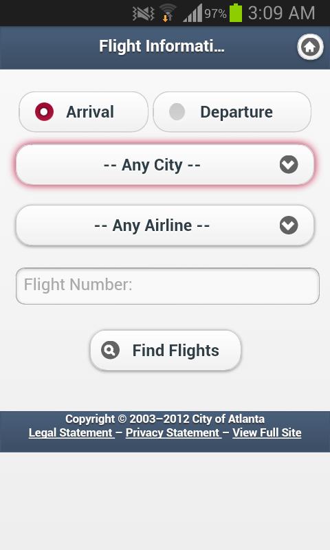 Atlanta Flight Status (ATL)