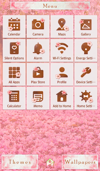 Double-flowered Cheery Trees