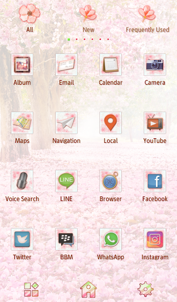 Double-flowered Cheery Trees