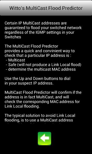IPv4 Multicast Flood Predictor
