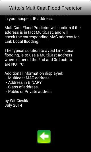 IPv4 Multicast Flood Predictor