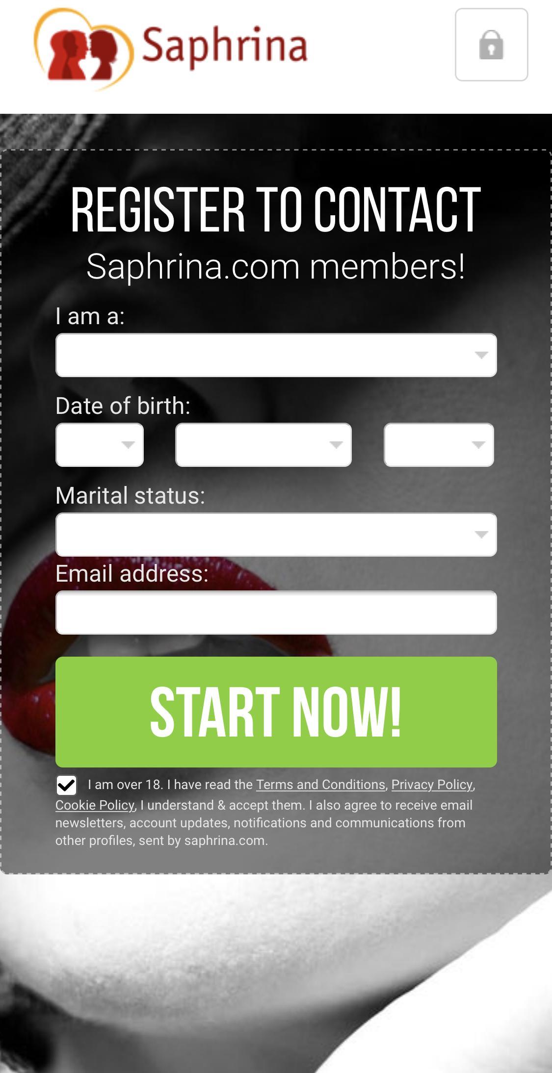 Saphrina - Affair Dating App