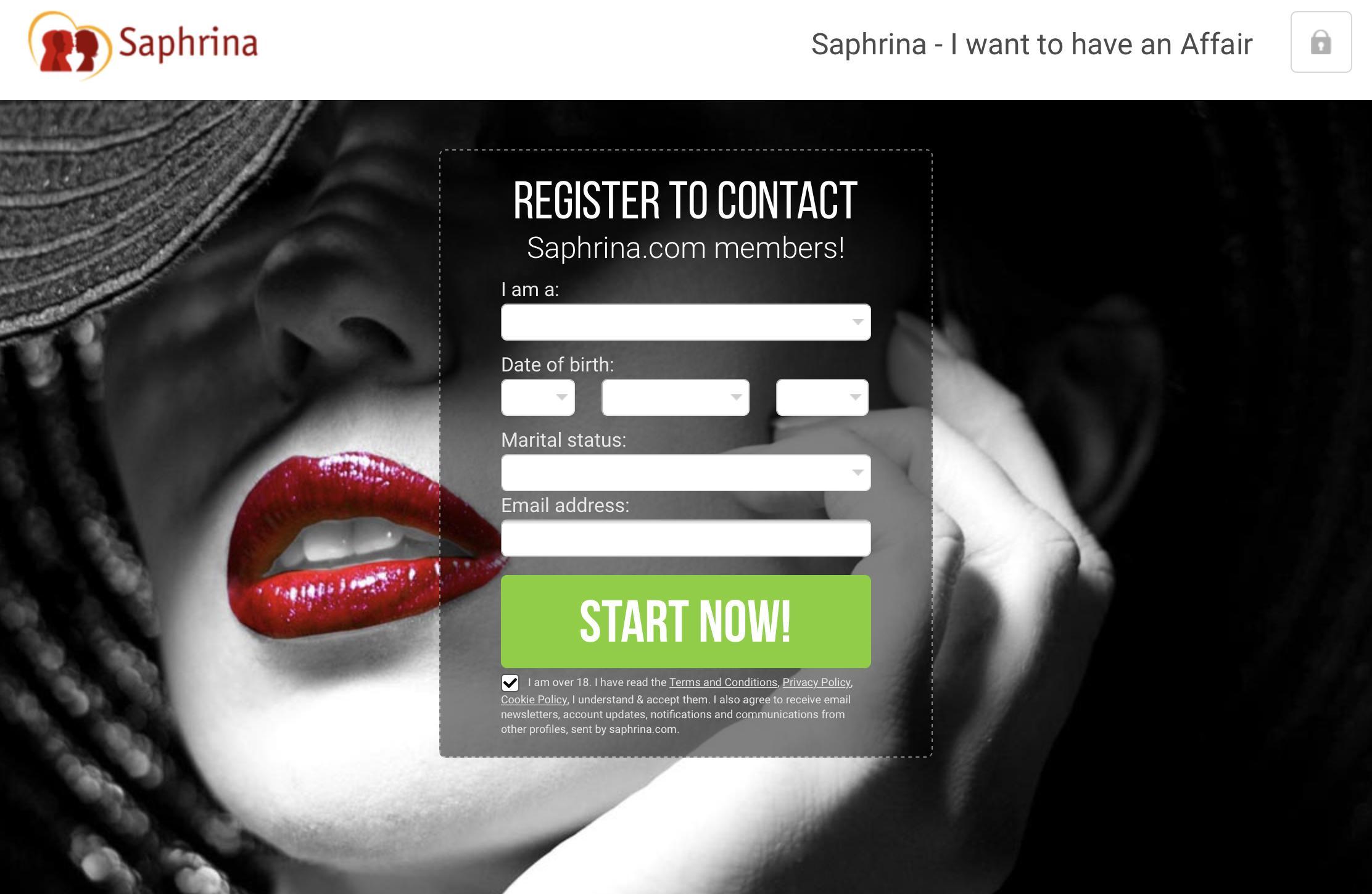 Saphrina - Affair Dating App