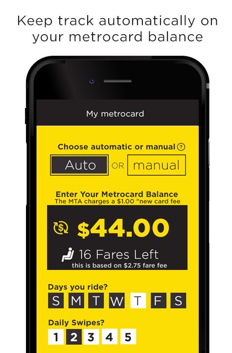 MetroCard Balance Tracker Mta