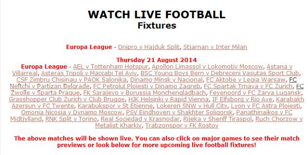 live football online