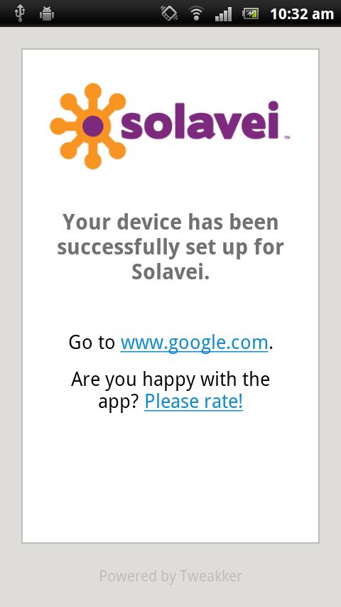 Solavei Phone Set-Up