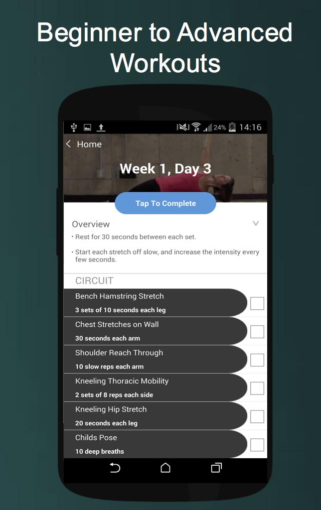Bodybuilders Guided Workouts