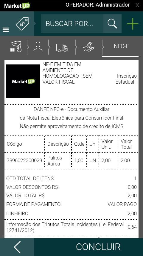 Emissor Gratuito de NFC-e