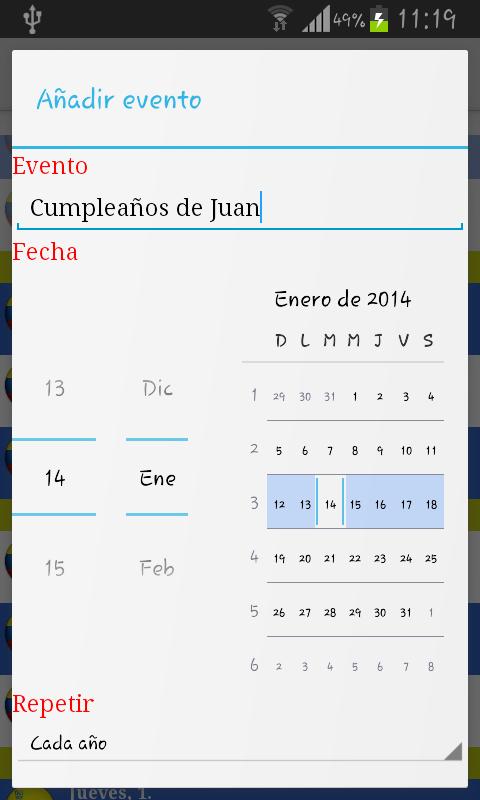 Calendario Feriados Venezuela