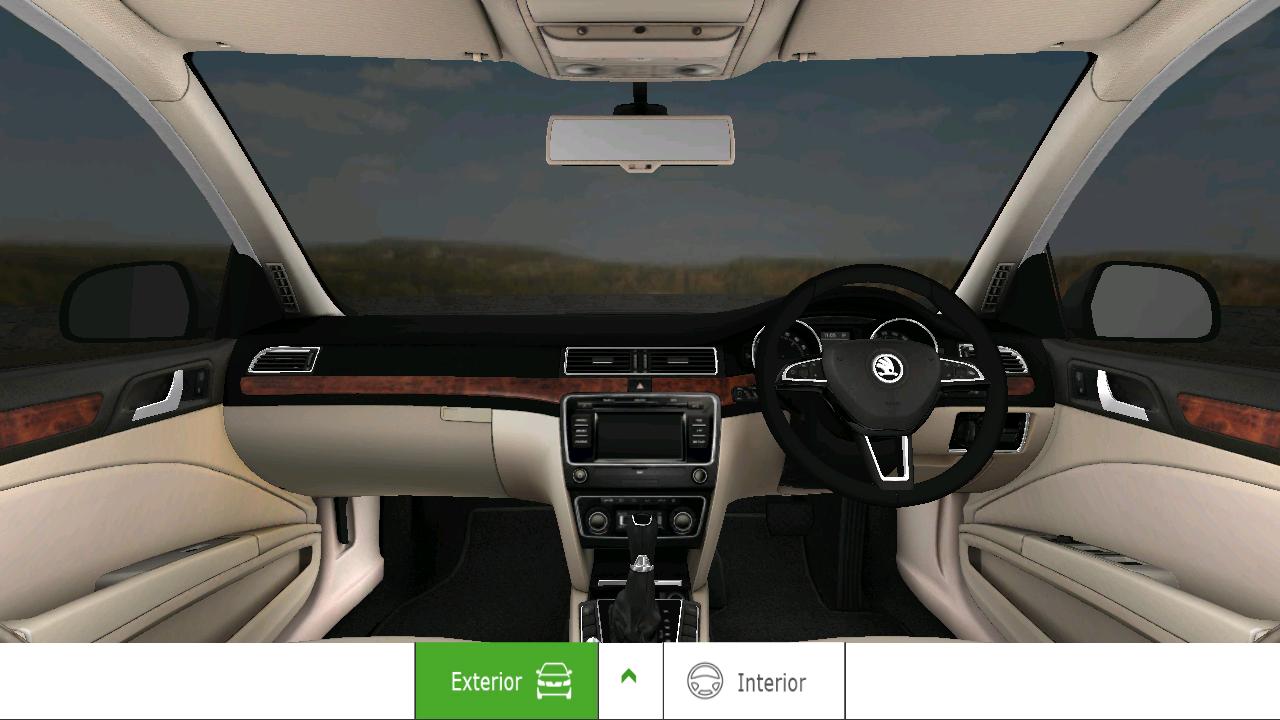 SKODA Superb 3D Visualizer