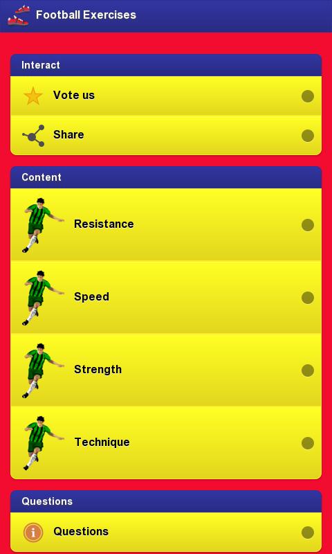 Football Exercises