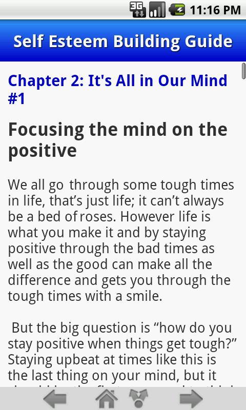 Self Esteem Building Guide