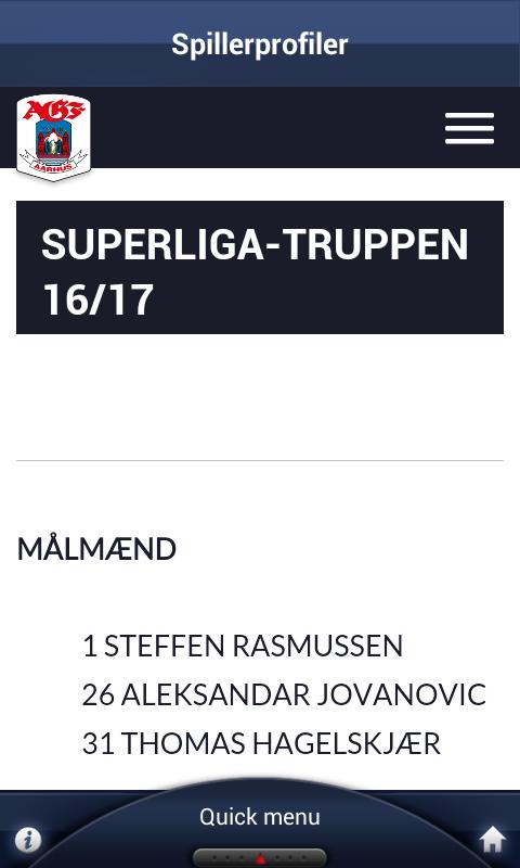 Den officielle AGF app