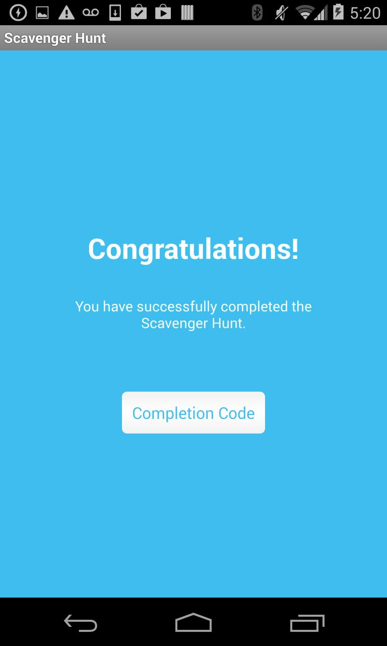 Beacon Scavenger Hunt