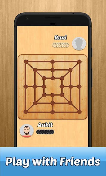 Nine Men's Morris Game