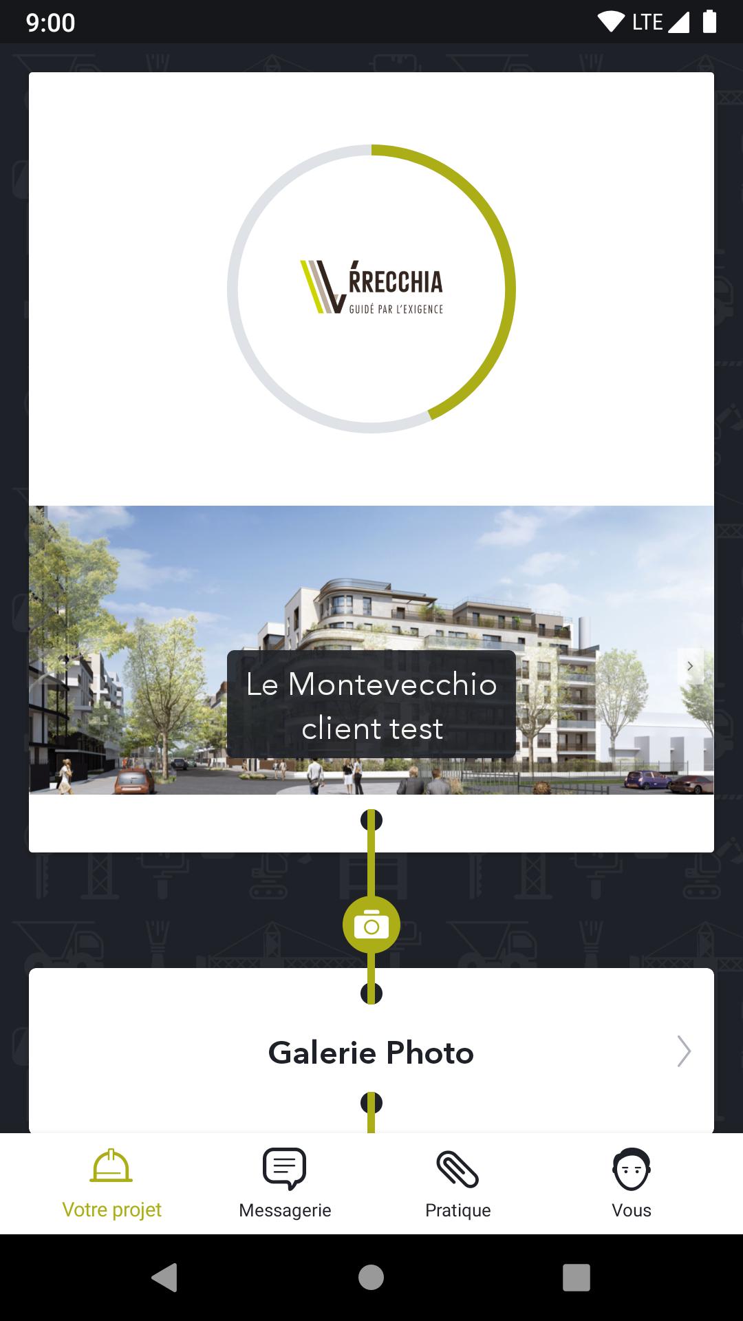 VERRECCHIA - Espace Client