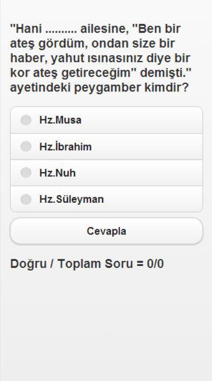 Kuran Meali Testi