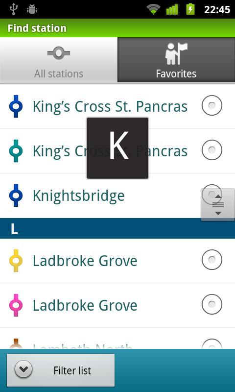 London tube (Metro 24)