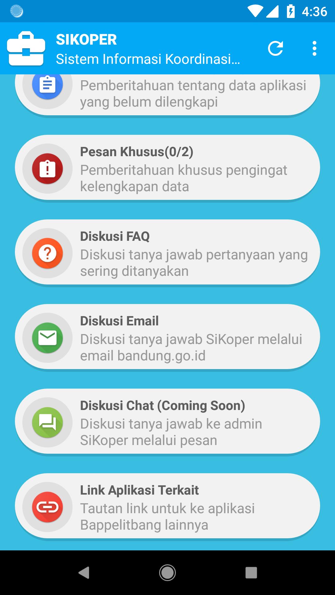 SiKoper Bappelitbang