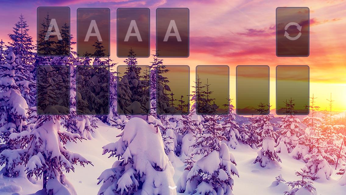 Solitaire Polar Sunrise Theme
