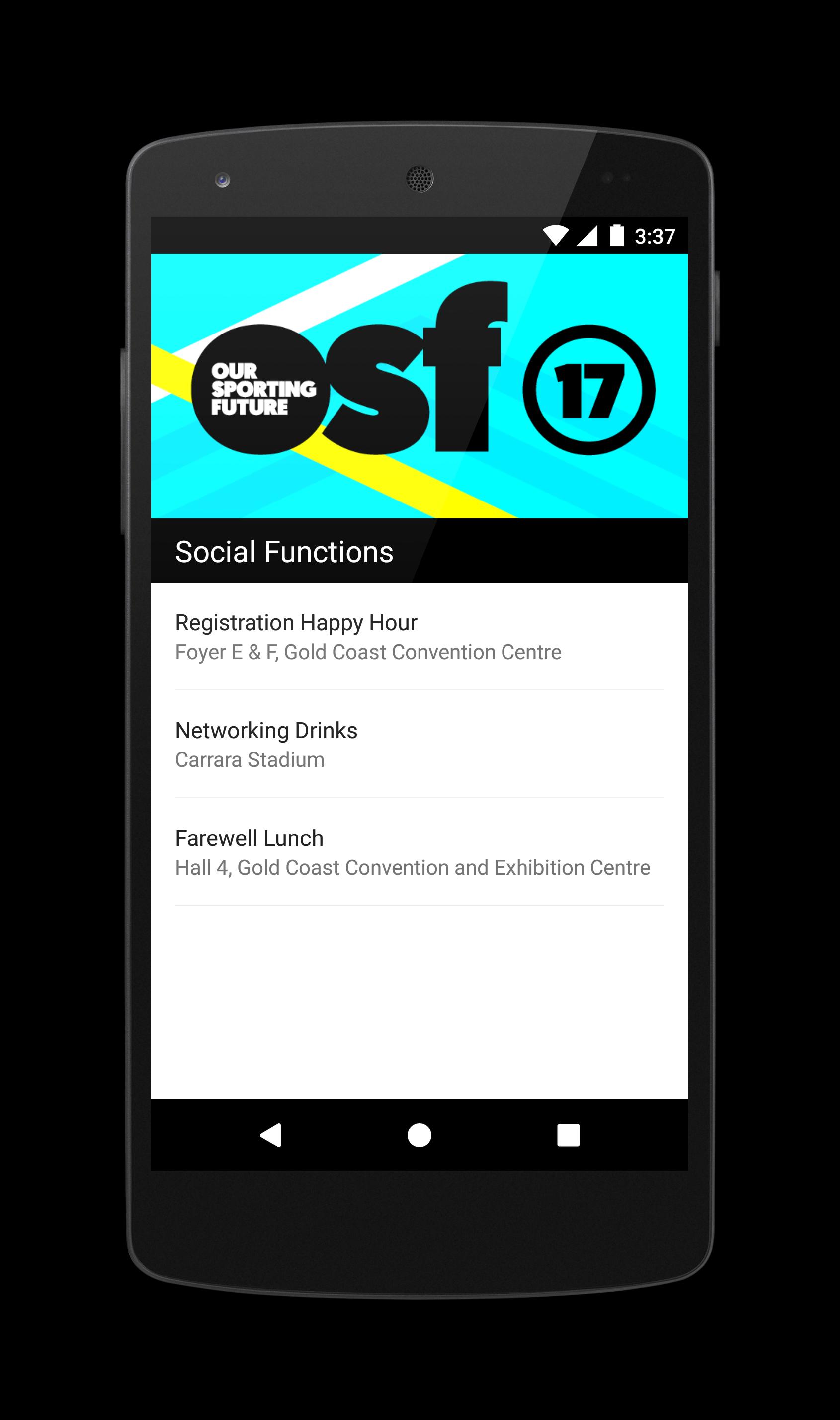 Our Sporting Future 2017