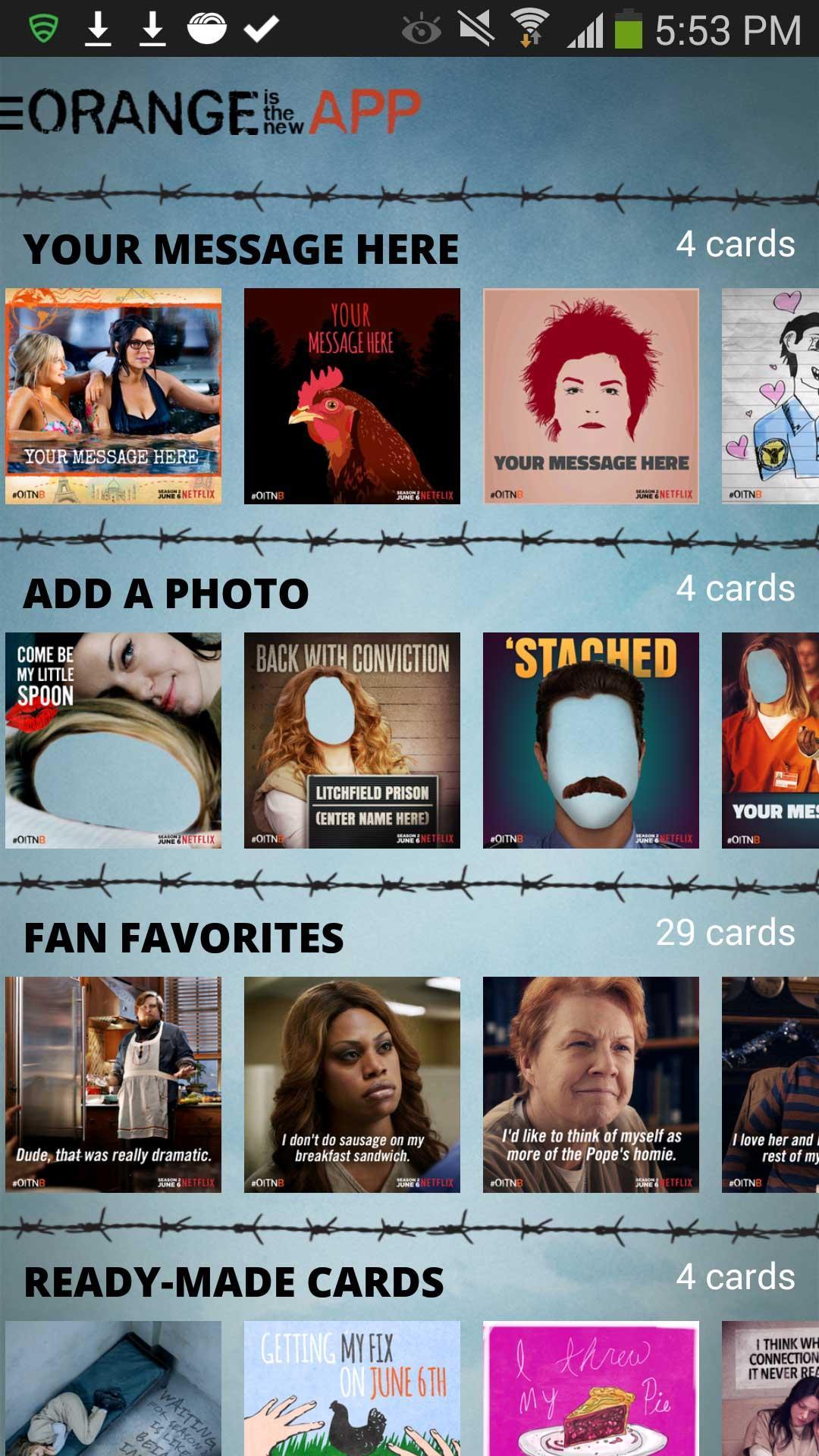 Orange Is The New App