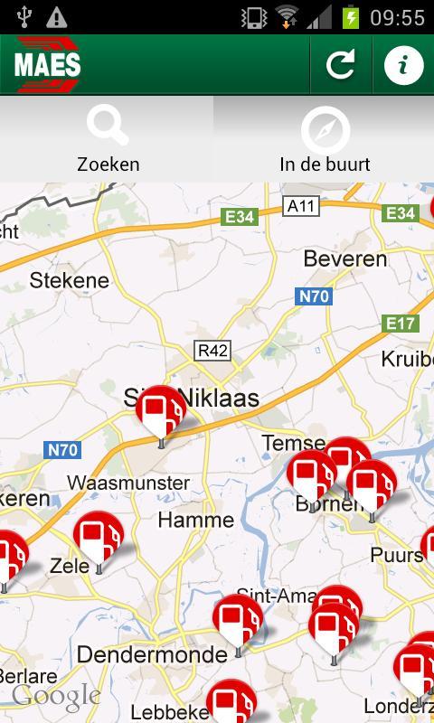Maes tankstations