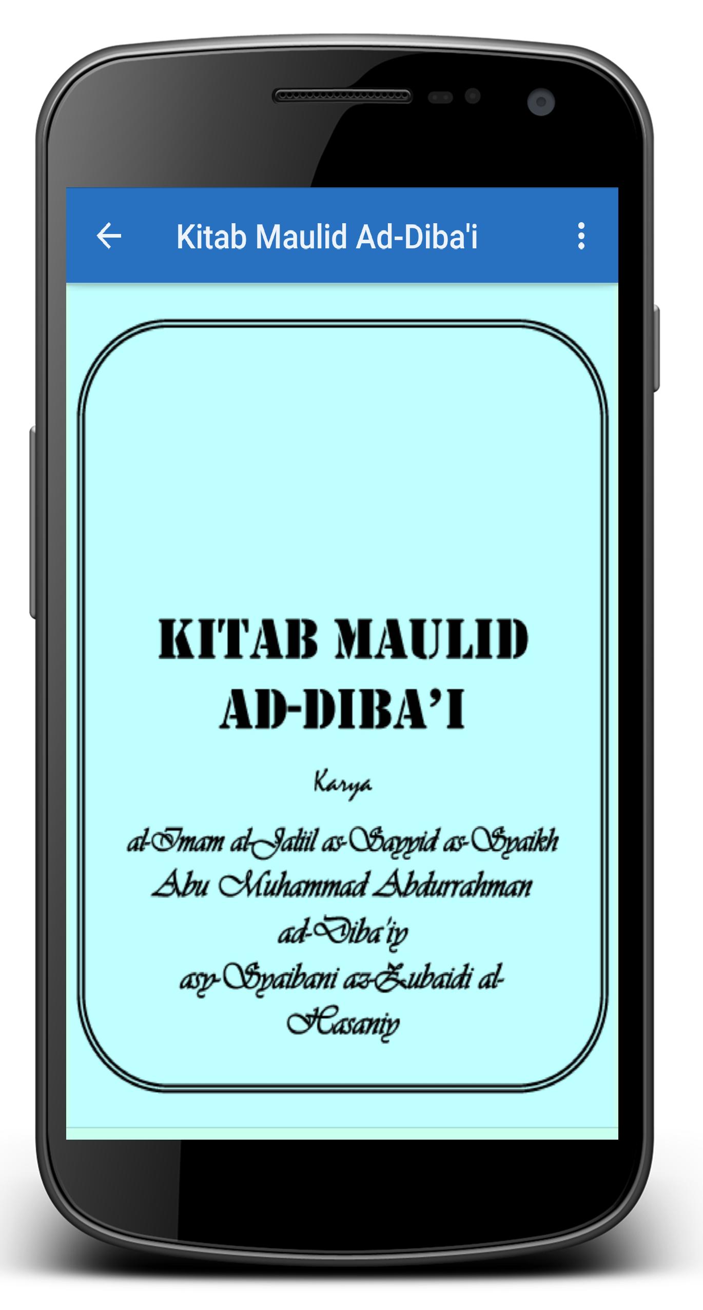 Kitab Maulid Ad-Diba'i