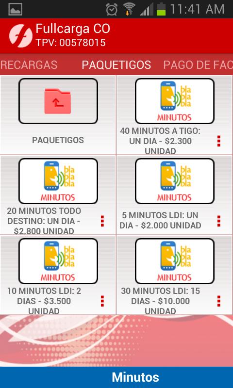 Fullcarga Colombia Recargas
