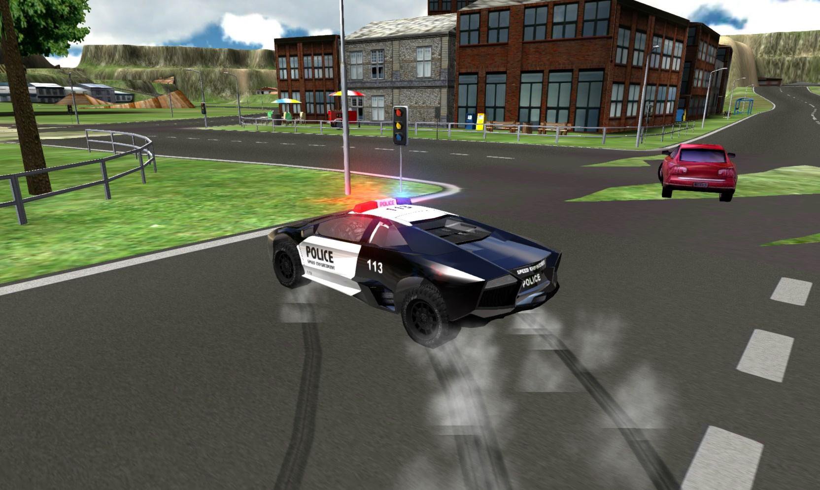 Police Super Car Driving