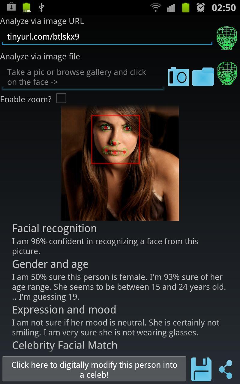 Facial Metrics Analysis
