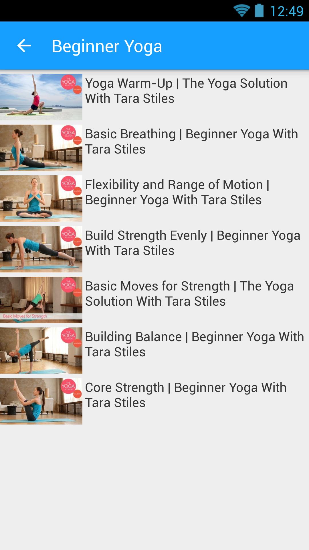 Yoga Guide: FREE Video Lessons