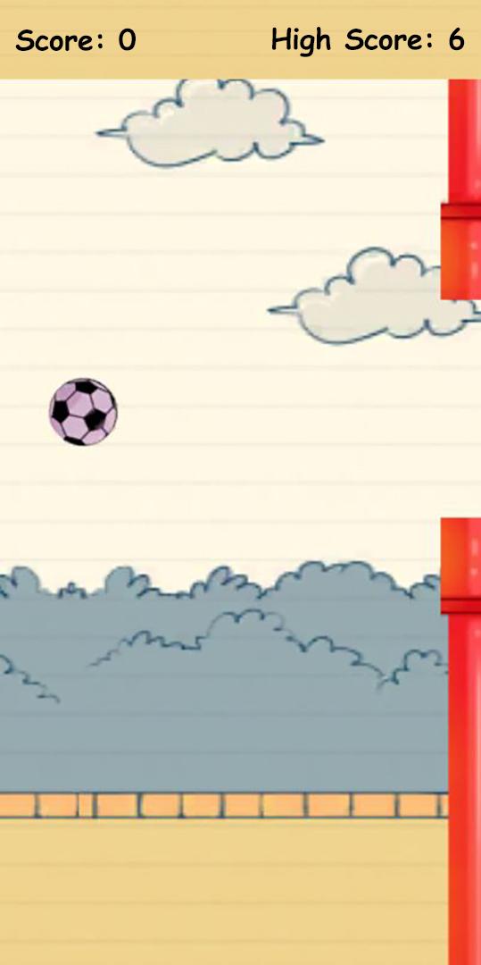 Flying FootBall Ball