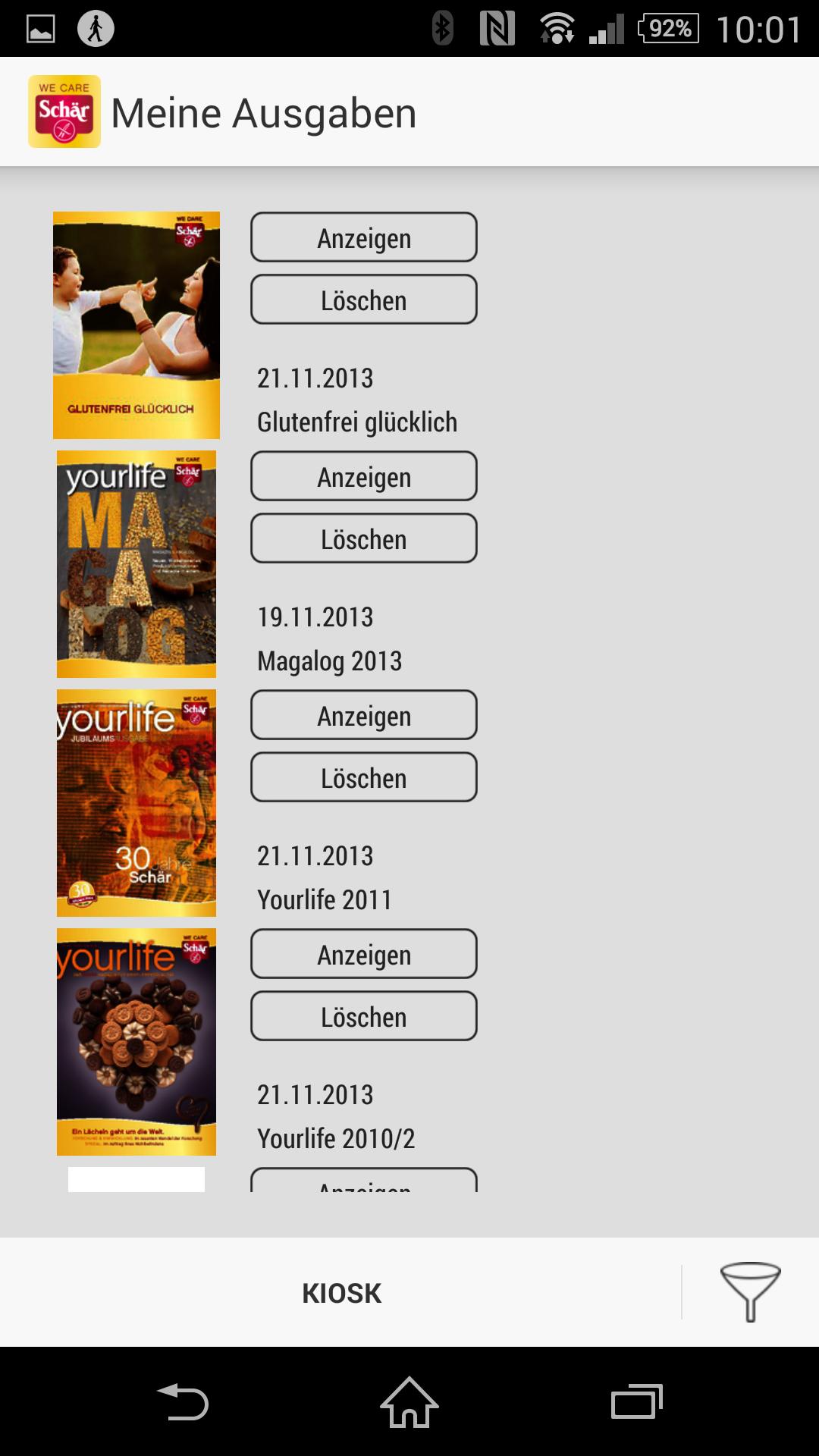 Schaer Glutenfree Library