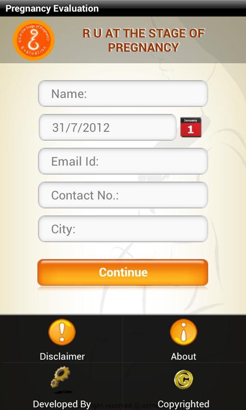 Pregnancy Evaluation