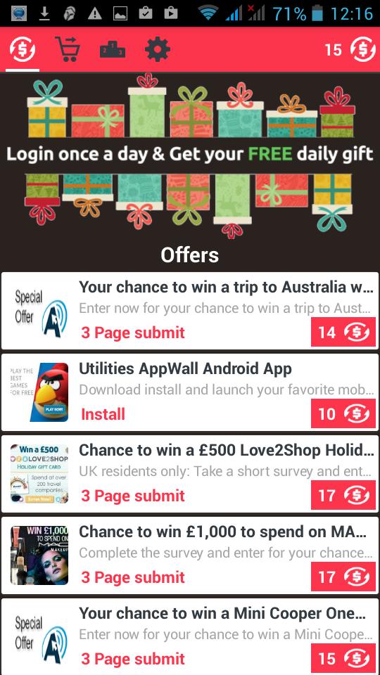 OfferZone - Cash Rewards App