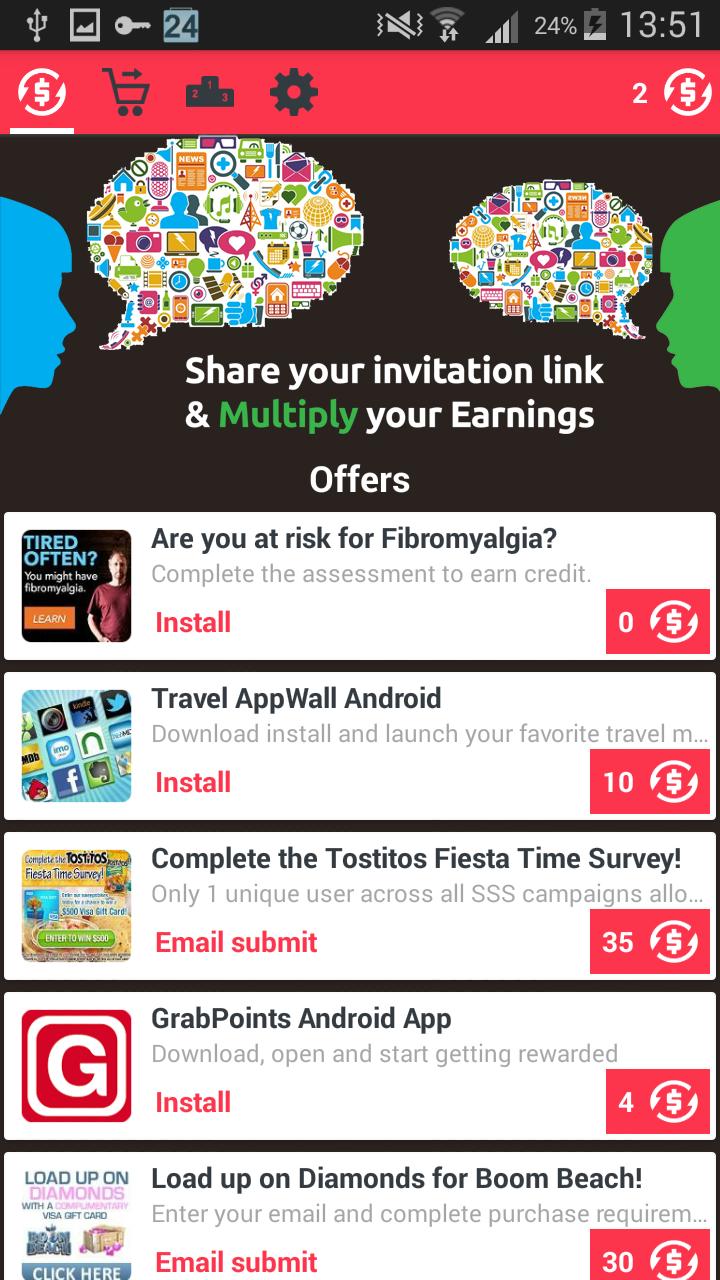 OfferZone - Cash Rewards App