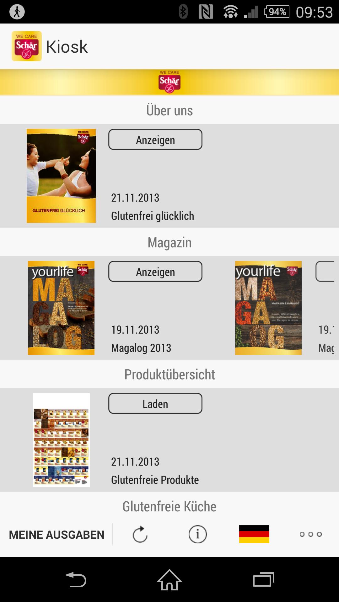 Schaer Glutenfree Library