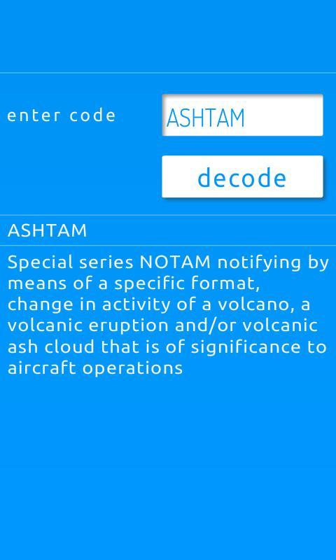 ICAO Codes and Abbreviations
